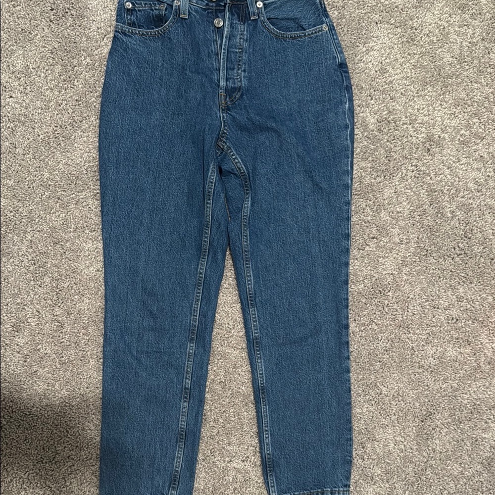 Everlane High Rise Blue Jeans